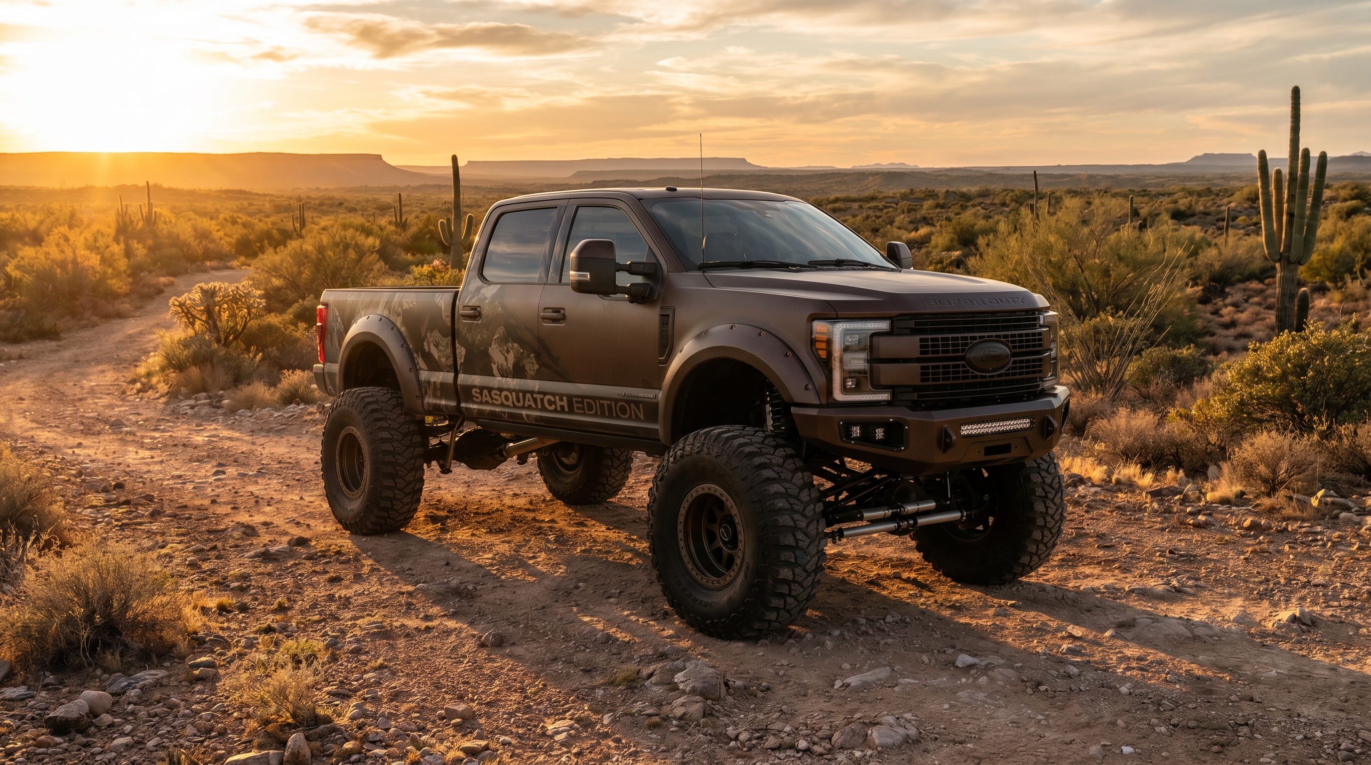Best 4x4 for the Texan desert — Sasquatch builds and lifted trucks