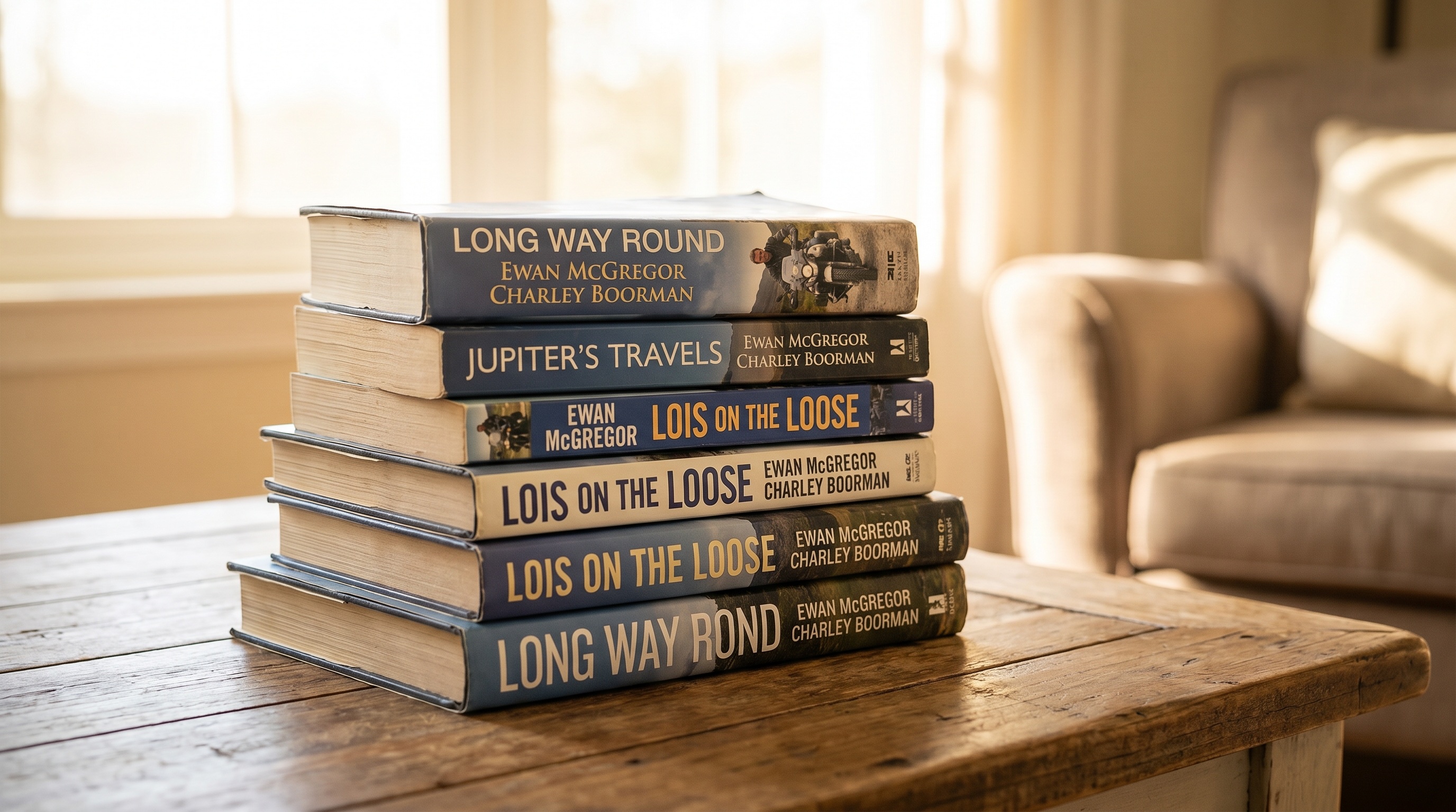 Streaming voucher: 'The Long Way Round' + 'Long Way Down' + 'Long Way Up'